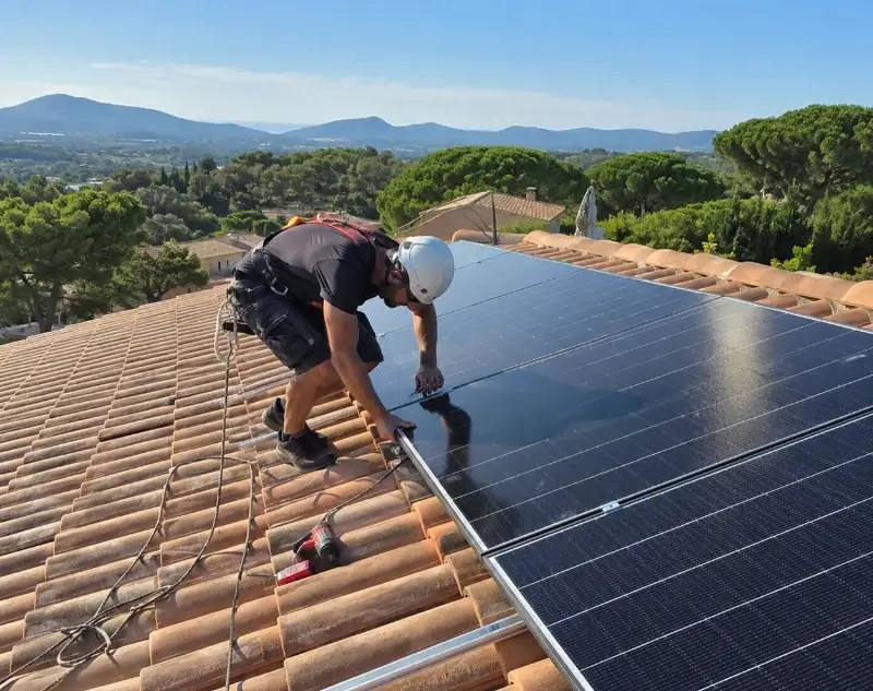 Installateur panneaux solaires Beauchalot — pose photovoltaïque sur toiture