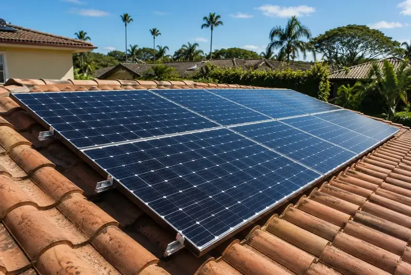Installation de panneaux solaires à Beauchalot